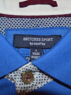 Britches Sport by Samtex Men's Polo long sleeve shirt